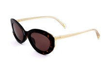 Police Sunglasses SPL938 0722 HAVANA DARK GLOSSY 52/20/140 Women