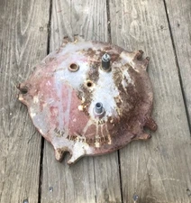 Vintage Sears Craftsman Paint Tank Sprayer Clamp Down Lid Heavy Cast Iron Tool