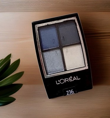 L'oreal STUDIO SECRETS Professional Quad Eyeshadow Palette 236 COBALT SMOKES
