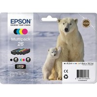 Tintenpatronen Epson 26 Multipack - 4 Farben Original