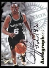 1997-98 Skybox Autographics Avery Johnson On Card Auto Nm/Mt/Mt a0045