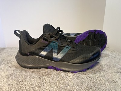 New Balance Dynasoft Trail Running Shoes W 10 Black Purple WTNTRMB4