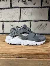 Nike Huarache Run Grey Silver GS 654273-012 Youth Size 5.5Y