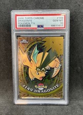 Pokemon Topps Chrome Dragoran PSA 10 - Pokémon Topps Chrome Dragonite PSA 10