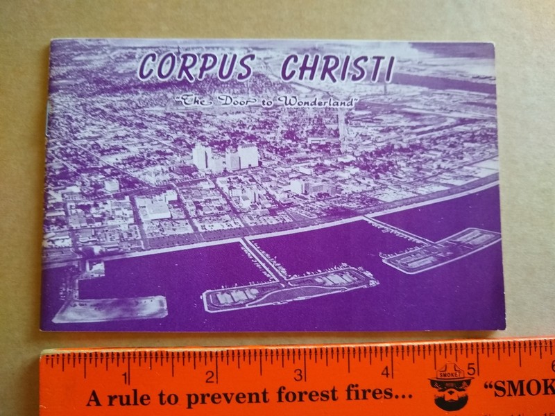 early 1960's Corpus Christi Booklet The Door to Wonderland Texas