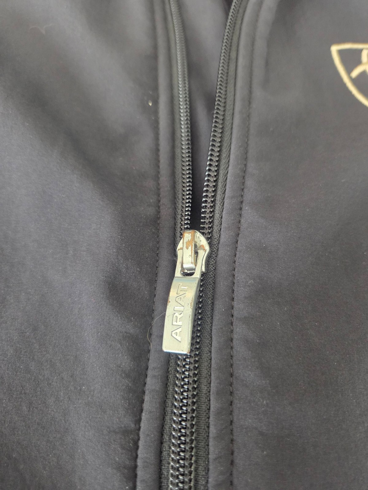 Ariat Jacket Womens M Black Softshell Fleece Line… - image 6