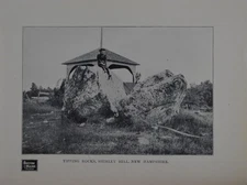 Antique Shirley Hill New Hampshire Art Print 1902 Boston & Maine Rail Road