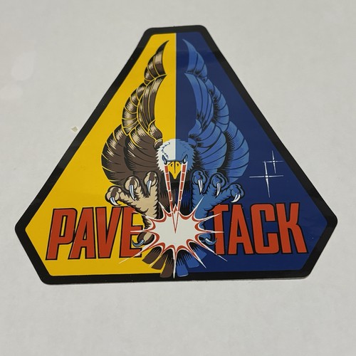 United States Air Force USAF Pave Tack System Military Targeting Pod Sticker