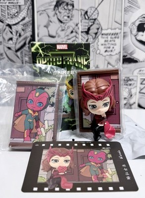 POP MART - Marvel Avengers Photo Frame Series WANDA Blind Box Figure [OPEN]