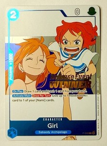 Nami Winner Card | eBay