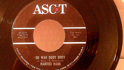 Manfred Mann,Ascot2157''Do Wah Diddy Diddy''US,7''45,1965 British Invasion Hit,M