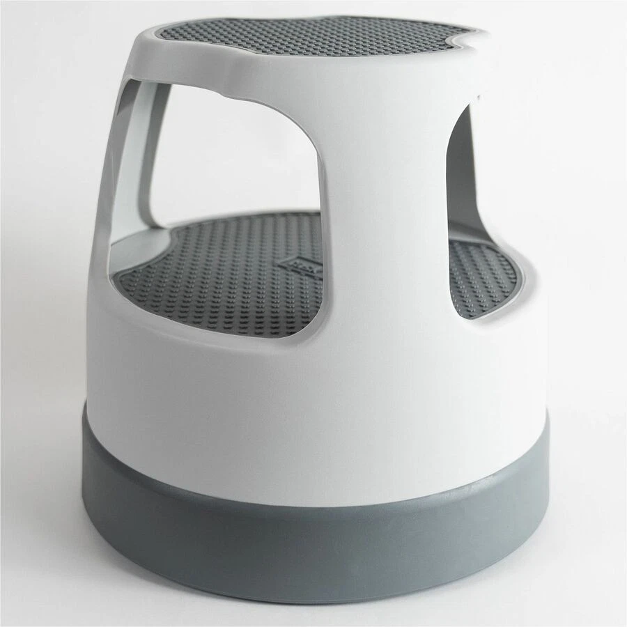 Cramer Scooter Stool - 300 Lb Load Capacity - 15.4" X 15.4" X 15" - Gray - Image 3 of 3