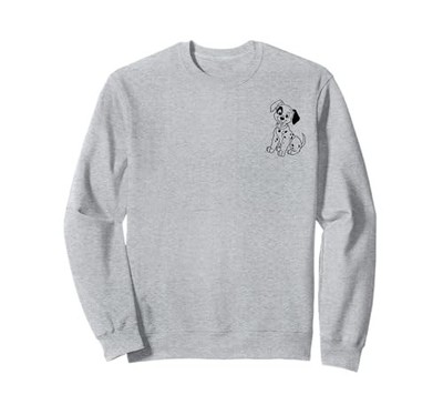 Disney 101 Dalmatiner Patch Sweatshirt linke Brust von JP
