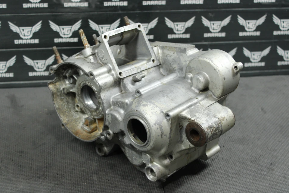 Yamaha YZ125 1989 OEM MOTOR IZQUIERDO DERECHO CÁRTER CÁRTER CÁRTER BLOQUE Foto 4 de 4