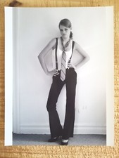 TIE REQUIRED.14" x 11" KODAK ROYAL PHOTO PRINT OF BEAUTIFUL GLAMOUR MODEL