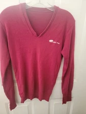 Mens V Neck Sweater Marron Karhu-Titan.