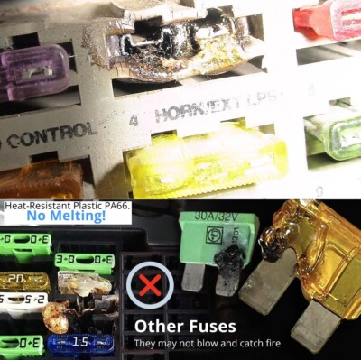 All Trade Direct 2 X 80 Amp Maxi Lama Fusibili Fusibili Auto Camion Furgone Trattore - Foto 9