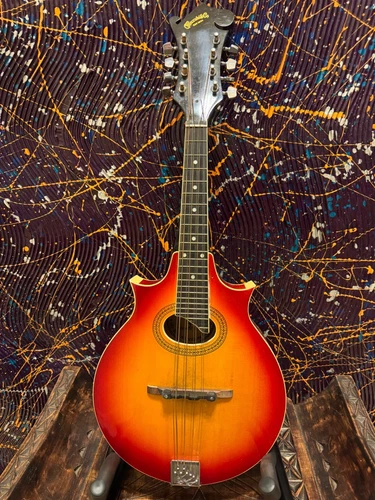 SUZUKI & CO MF-300 Mandolin, 1980s, Sunburst, Free Daily Insured Shipping