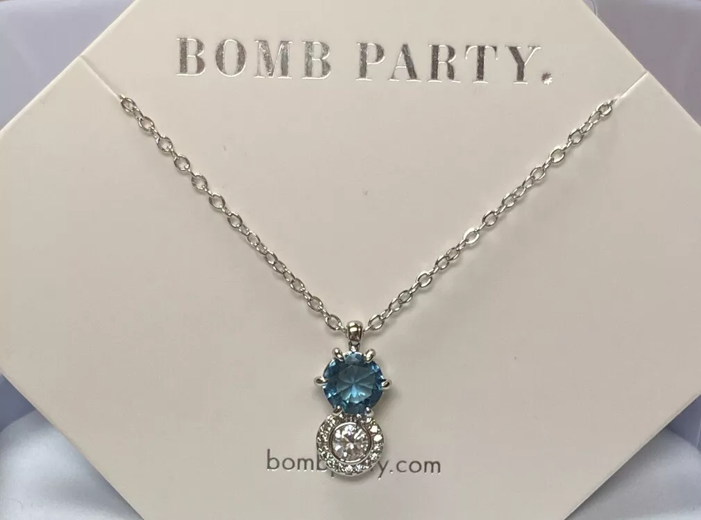 Sapphire Bomb Party Necklace! - Gem