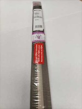 Profilo Dilatazione Alluminio Acciaio Scuro 3,8x90 cm Coprisoglia Pavimento