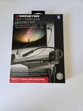 Monster HDTV WIRELESS HEADSET KIT: BLUETOOTH AUDIO TRANSCEIVER  HEADSET GameTV