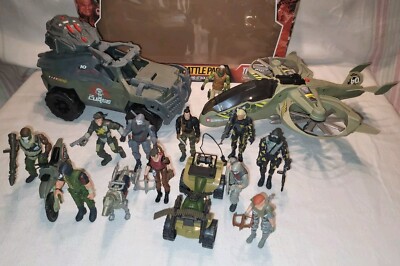 THE CORPS Elite - 3er Set - Komotto Jeep - Ultimate Battle Pack - Gryphon Heli