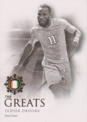 2022-23 Futera Unique World Football The Greats Didier Drogba - Ivory Coast