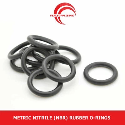 SEALSUPPLIESUK Metrisch Nitril Gummi NBR O Ringdichtungen 1,5 mm Querschnitt 41 mm-60 mm ID - UK SUPP