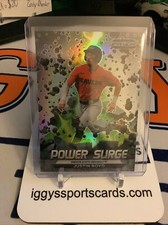 Justin Boyd Silver Power Surge Prizm 2022 Panini Prizm Draft Picks Baseball