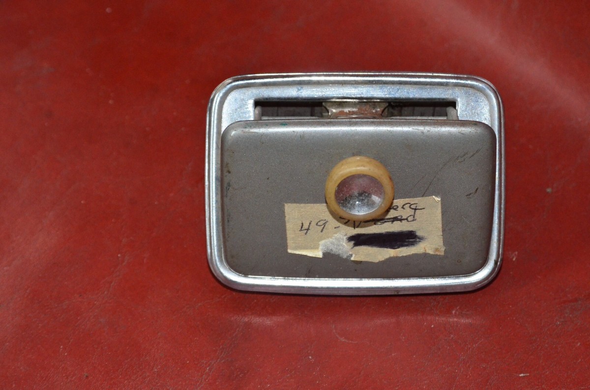 Vintage 1949 1950 1951 Mercury Back Seat Ash Tray Trim Ashtray