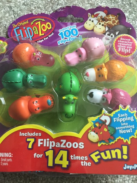 FlipaZoo 7 Collectable Mini Figures 2-in1 Series 1 for sale online | eBay