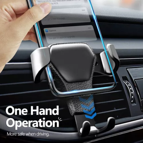 Universal Gravity Car Holder Mount Air Vent Stand Cradle For Mobile Cell Phone - Picture 3 of 15