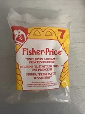 FISHER PRICE ONCE UPON A DREAM PRINCESS FIGURE MCDONALDS HAPPY MEAL TOY (NEW) 