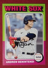 2024 Topps Heritage #450 Andrew Benintendi Chicago White Sox