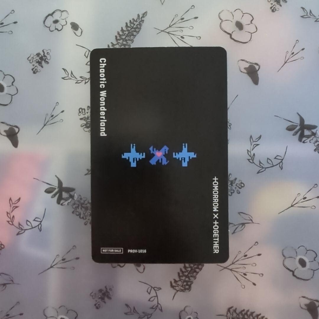 TXT ヨンジュン トレカ chaotic wonderland weverse TXT Chaotic Wonderland weverse shop Japan Official Photocard