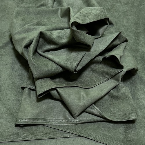 HEAVY JACKET GRADE FAUX SUEDE LEATHER LIKE FABRIC CLOTH CAR UPHOLSTERY SOFA 60"W - Picture 99 of 552