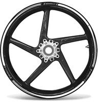 Kit Adesive Streifen Kompatibel FüR 17 Zoll Felgen Moto Kawasaki Z650