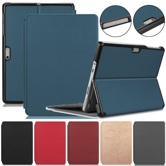 Case For Microsoft Surface Go2 Flip Leather Pen Holder Anti-scratch Stand Cover