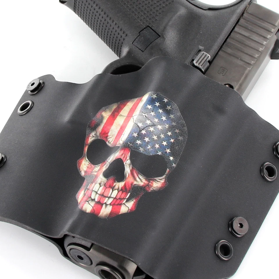 Arex - OWB Gun Holster - Optic Ready - Skull USA - Image 2 of 4