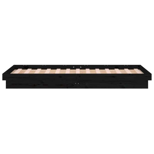 Massivholzbett LEDs Holzbett Bett Bettgestell Lattenrost Schlafzimmerbett - Bild 24 von 62