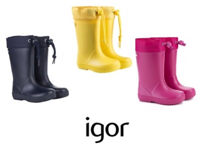 Stivali stivaletti pioggia in gomma bambina 31 32 33 34 35 36 blu