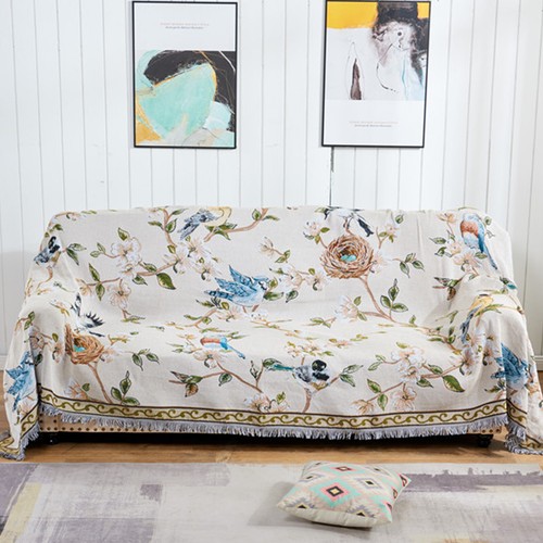 Tapestry Sun Woven Throw Blanket Celestial Moon Stars Reversible Area Rug Fringe - Picture 66 of 72