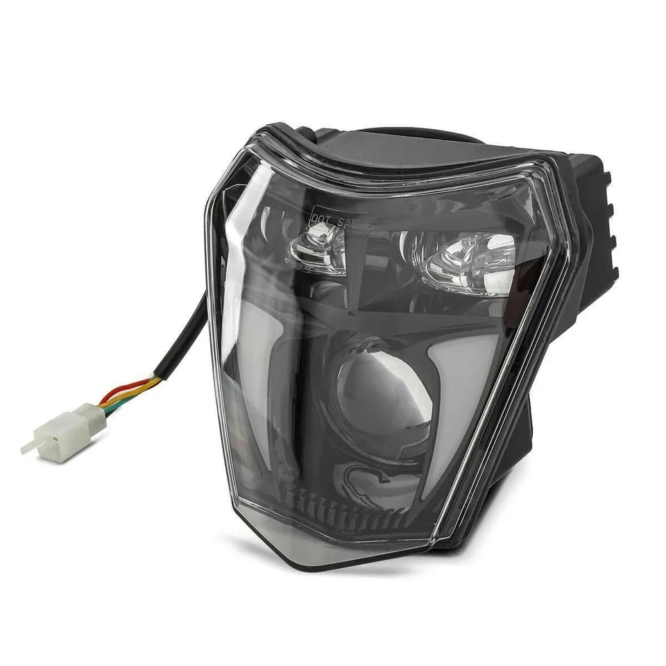 Faro LED para KTM 2014-2022 350 EXC-F/2019-2021 690 SMC R con DRL, haz alto-bajo Foto 2 de 4