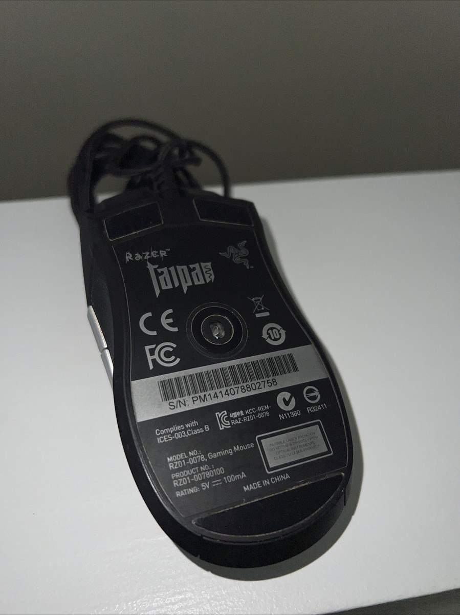 Razer Taipan Ambidextrous Gaming Mouse – 8200 DPI, Tested & Great Condition