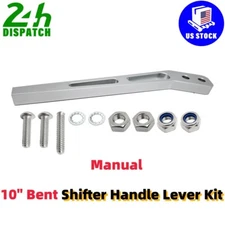 Billet Aluminum For Tremec TKO500 & 600 T5 T45 T56 10" Bent Shifter Handle Lever