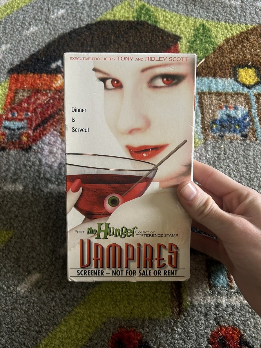 The Hunger Vampires VHS HORROR | TONY SCOTT RARE Screener  