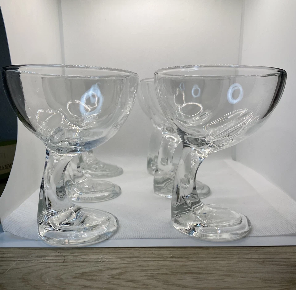 Vasos de postre Bormioli Rocco Jerba de colección (juego de 6) transparentes hechos en Italia Foto 2 de 4