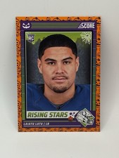2024 Panini Score-A-Treat - Rising Stars Laiatu Latu #35 Orange Pumpkins (RC)
