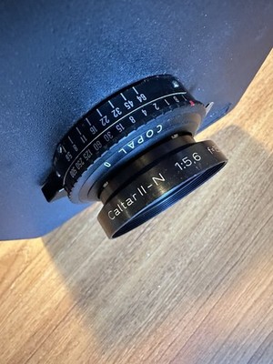 Caltar II-N - 150mm f/1:5.6 - Large Format Lens - Copal 0 Shutter