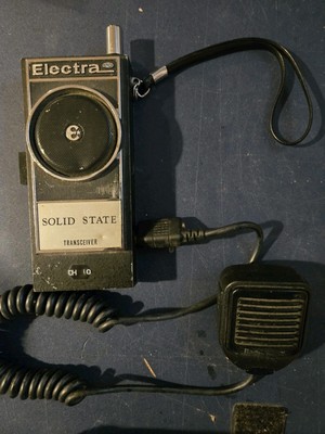 Electra Solid State Transceiver  Wt 700 Vintage Used Untested